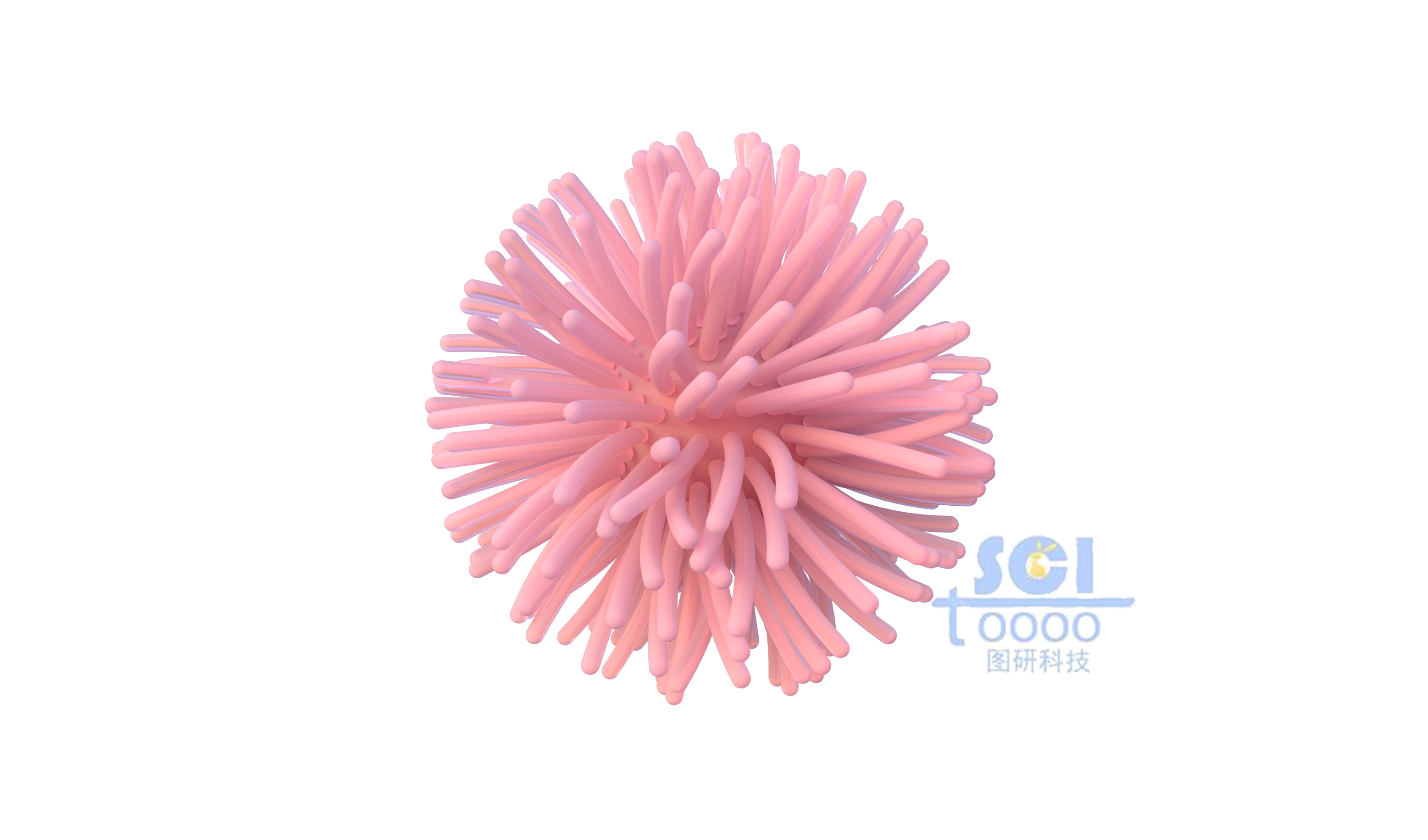 帶觸角的納米球