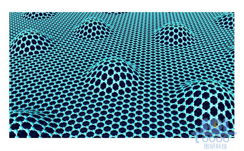 帶氣泡的石墨烯結構