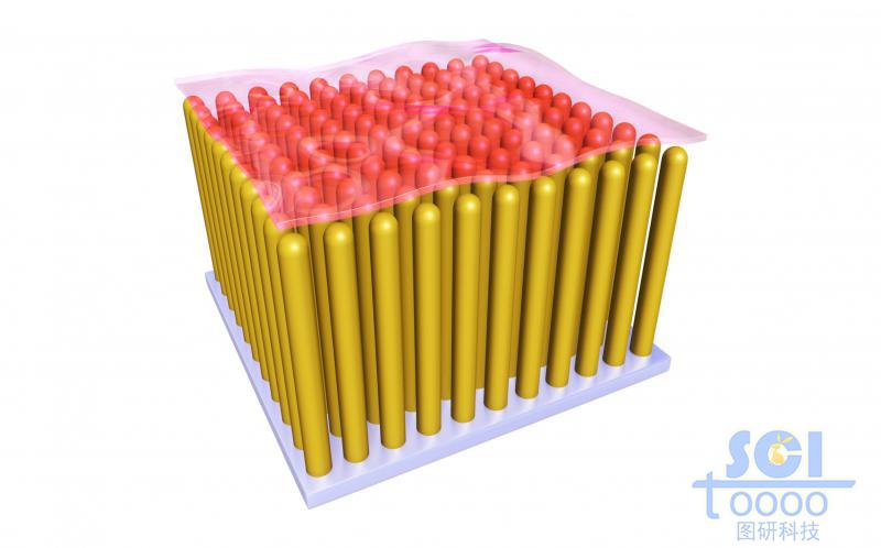 石墨烯負(fù)載到ZnO納米棒陣列形成的復(fù)合材料