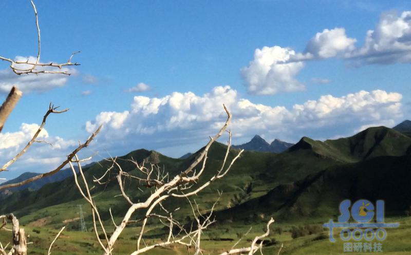 沙天地 藍(lán)天