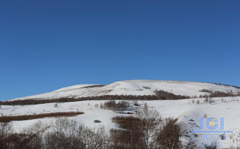 藍(lán)天雪地